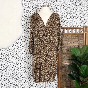 Torrid | Leopard Print 3/4 Sleeve Plus Size Cheetah Romper 2 2X